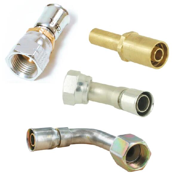 Parker Fittings Grease Fittings Permanent Fittings for PTFE Hose